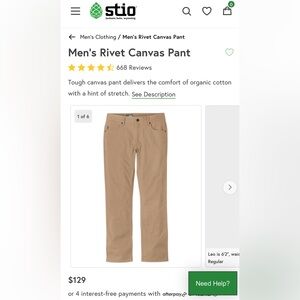 NWOT Stio (36”x30.5”)